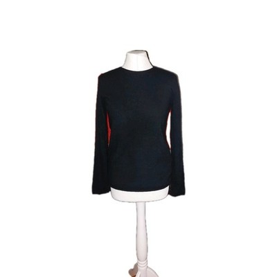 Massimo Dutti Damen  Pullover 100% Kaschmir Gr. M  Schwarz sehr flauschig