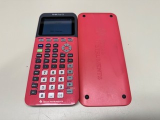 TEXAS INSTRUMENTS TI 84 PLUS CE GRAPHING CALCULATOR FULLY FUNCTIONAL NICE