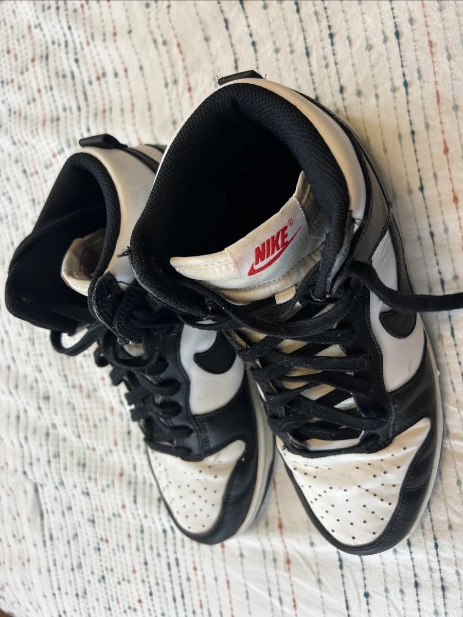 Preços baixos em Nike Dunk High Black White W | eBay
