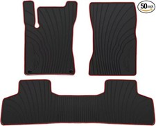 Car Floor Mats Custom Fit for Mercedez Benz GLB 250 2020-2025 Benz GLB Red Edge