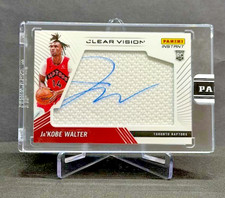 Ja'Kobe Walter RC Auto #8/10 2024-25 Panini Instant Clear Vision Autograph