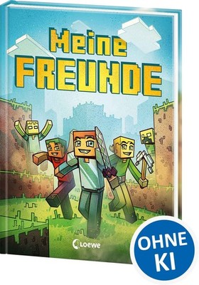 Meine Freunde (Minecraft) Supercooles Eintragbuch für die Grundschule - Ein M...