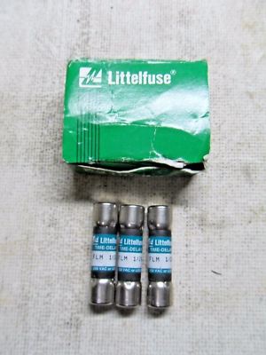1 LOT OF 3  Littelfuse FLM 1/2A 250V 1/2A Fuses