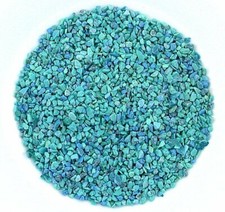 1/2 Pound Synthetic Resin Blue Green Turquoise Inlay Chip NO POWDER 4mm  Less