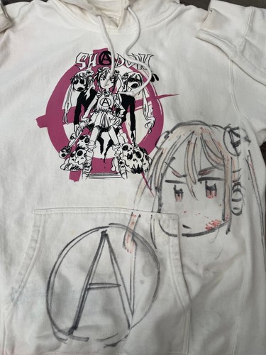 Jun Inagawa x Shadow Movement 1/1 signed by Jun Inagawa Hoodie Sweatshirt L Jun Inagawa x Shadow Movement 1/1 signed by Jun Inagawa Hoodie Sweatshirt L
