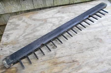 PRIMITIVE WALL MOUNT CANDLE DRYING PEG RACK