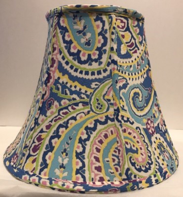 Vera Bradley Rare Retired Capri Blue Pattern 9  Table Lamp Shade