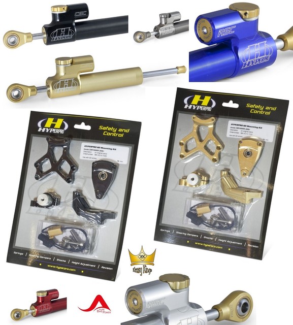 Hyperpro Steering Damper Set Csc Honda CBR1000RR Type SC59 Year 08