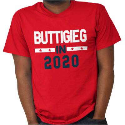 Vote Pete Buttigieg 2020 Presidential Elect Womens or Mens Crewneck T Shirt Tee