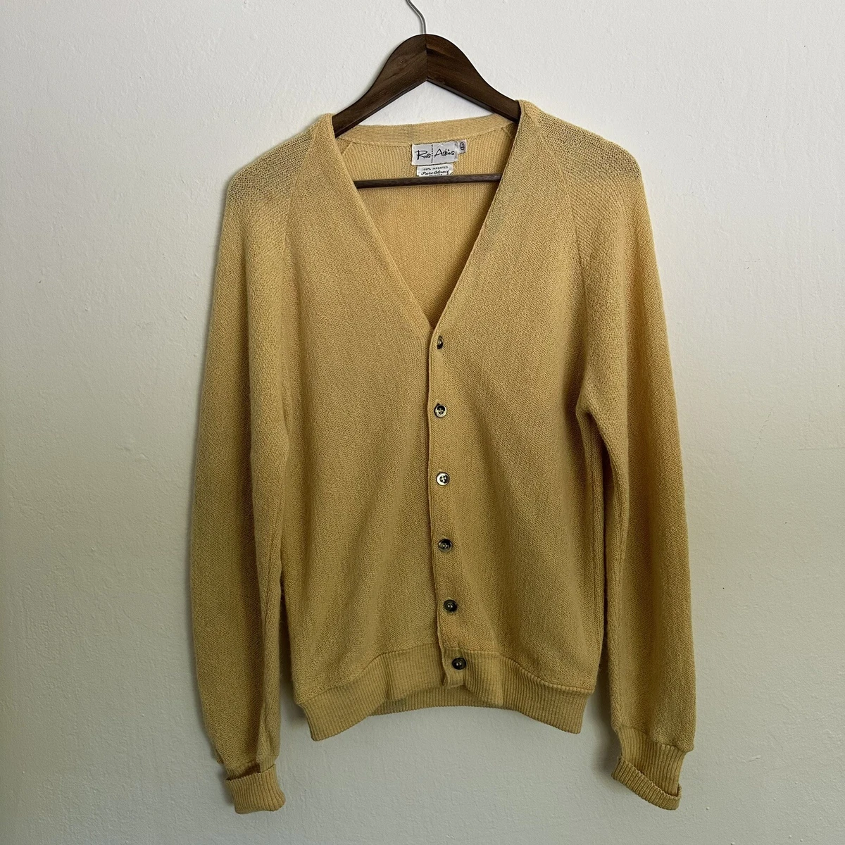 Vintage Alpaca Cardigan In Men's Vintage Sweaters for sale | eBay