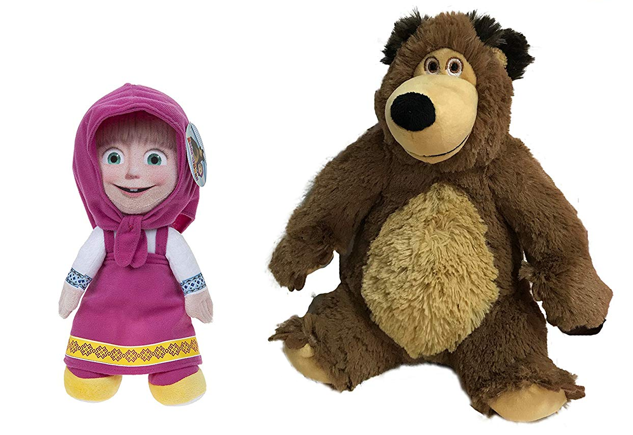 peluche masha e orso
