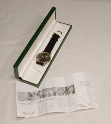 Regent Titan 52 HAU Herren Armbanduhr ungetragen in Schachtel - Quartz