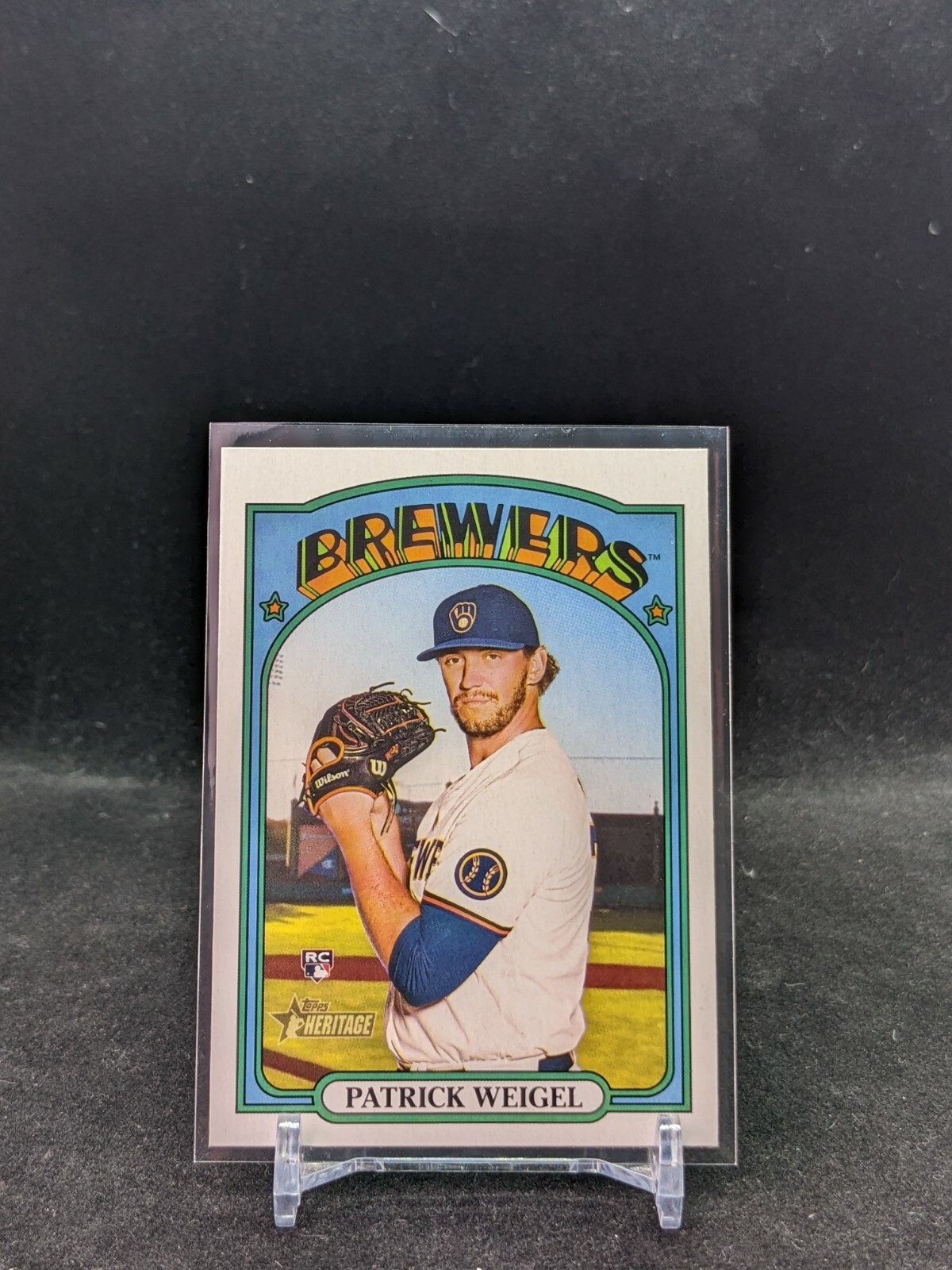 2021 Topps Heritage Patrick Weigel #674