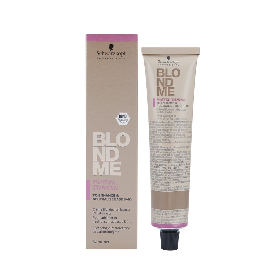 SCHWARZKOPF PROFESSIONAL SCHWARZKOPF BLONDME PASTEL TONING Pastelltoner für blondes Haar 60 ml