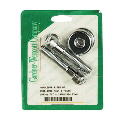 BOCCOLE RISER SILENT Block Manubrio per Moto Harley Sportster Dyna