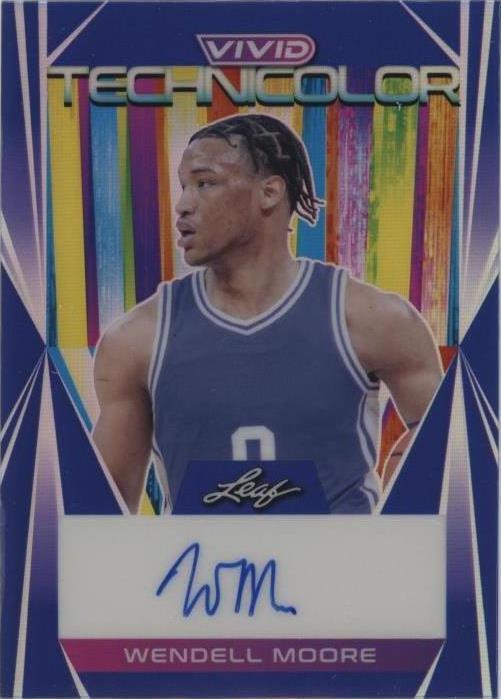 2022-23 Leaf Vivid - Wendell Moore Jr. #T-WM1 - 1 of 2