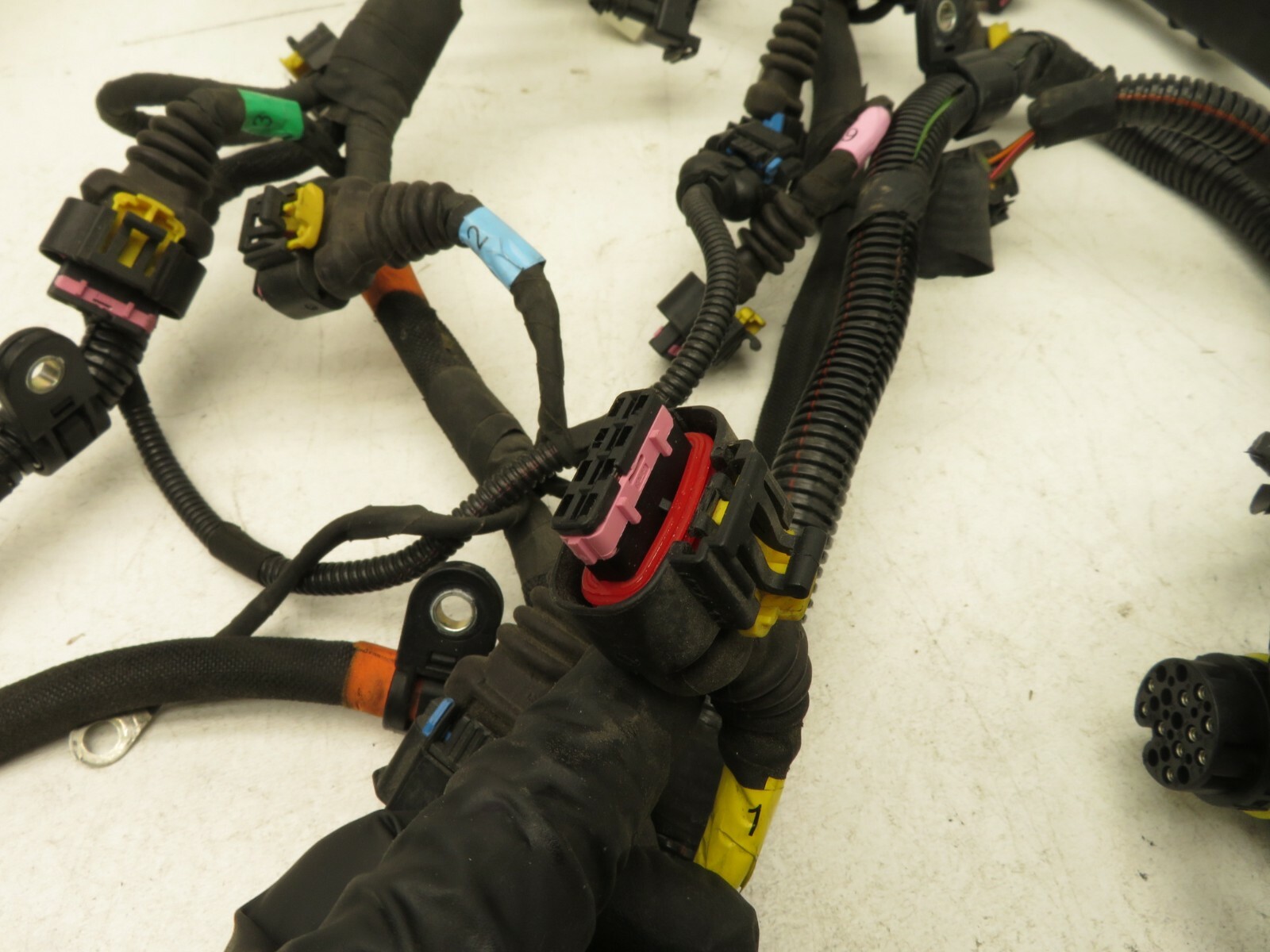 2014-2017 MASERATI GHIBLI S Q4 3.0 ENGINE IGNITION TRANSMISSION WIRE HARNESS OEM