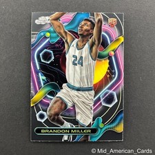 2023-24 Topps Chrome Cosmic Brandon Miller Rookie #152 Hornets (RC)