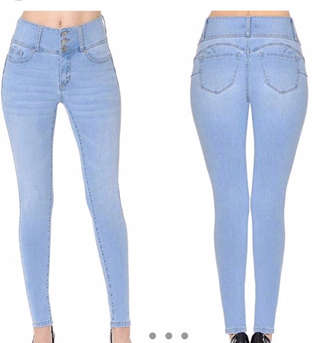 3 Button Skinny True Stretch Jean BUTT 