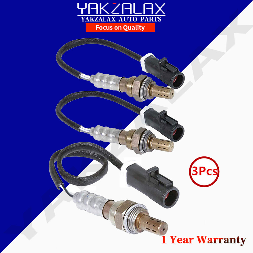 Set of 3 Oxygen Sensor for Ford Ranger 3.0L 4.0L 1995 - 2003 Upstream Downstream