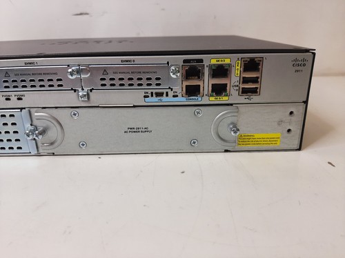 Cisco ISR 2921 Gigabit Router IOS 15 IPBaseK9 BEZ PŁYTY CZOŁOWEJ CISCO2921/K9 - Zdjęcie 7 z 7