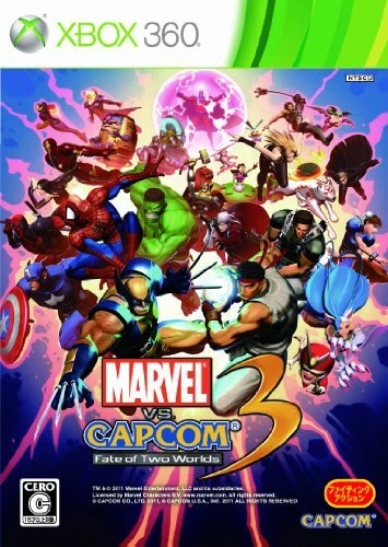 JOGO MARVEL VS CAPCOM 3 FATE OF TWO WORLDS XBOX 360 USADO