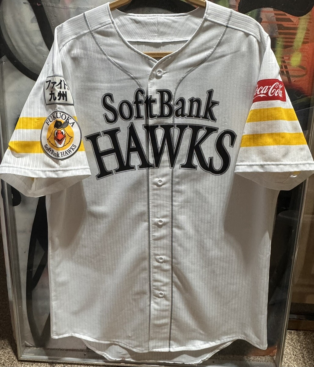 SoftBank Hawks サイン入り ユニフォーム M サイン刺繡入り】レプリカユニフォーム 鷹祭SUMMER