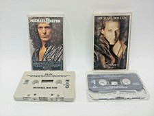 Lot of 2 Michael Bolton Cassette Tapes Timeless The Classics  Self Titled TBL1