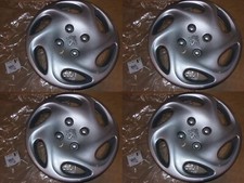 ORI SET 4X ENJOLIVEUR DE ROUE 14" PEUGEOT 206 5416.A1 ARGENTE TOP