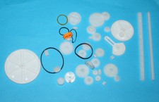 Zahnräder-Riemenscheibe // Kunststoff ver. größen 34. St. / Modellbau / RC usw.