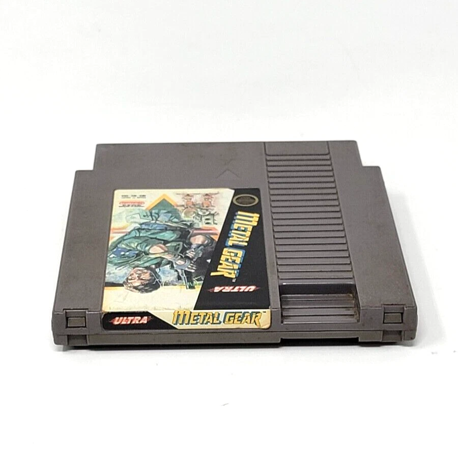 Nintendo NES Ultra Metal Gear Video Game Cartridge Only Preowned Condition As Is - Image 3 of 4