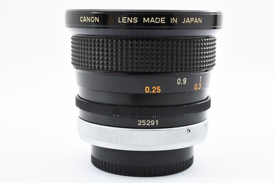 Exc5+] Canon FD 20mm f2.8 s.s.c. SSC Wide Angle MF Lens From JP