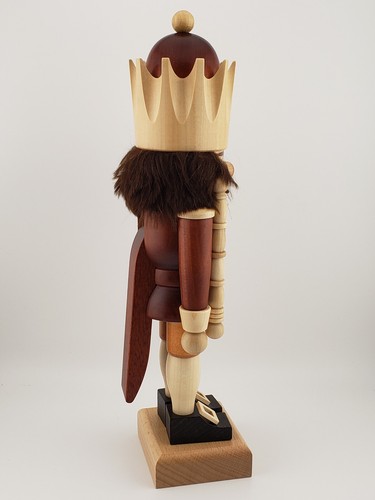 Christian Ulbricht Nutcracker Small King Natural 32-701 - Picture 8 of 14