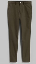 Old Navy Ultimate Tech Slim Built In Flex Chino Pants in Stone Wall Colour