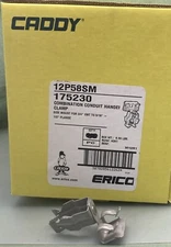 QTY 5 ERICO CADDY 12P58SM 3/4" EMT, 5/16 to 1/2" Flange Conduit to Flange Clip