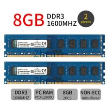 OFFTEK 8Go Mémoire RAM De Remplacement Pour IBM-Lenovo IdeaCentre K430 (DDR3-12800 - Non-ECC) Mémoire D Ordinateur De Bureau