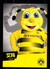 Emma Maskottchen Autogrammkarte Borussia Dortmund 2017-18 Japan Kart+A 169411 OU