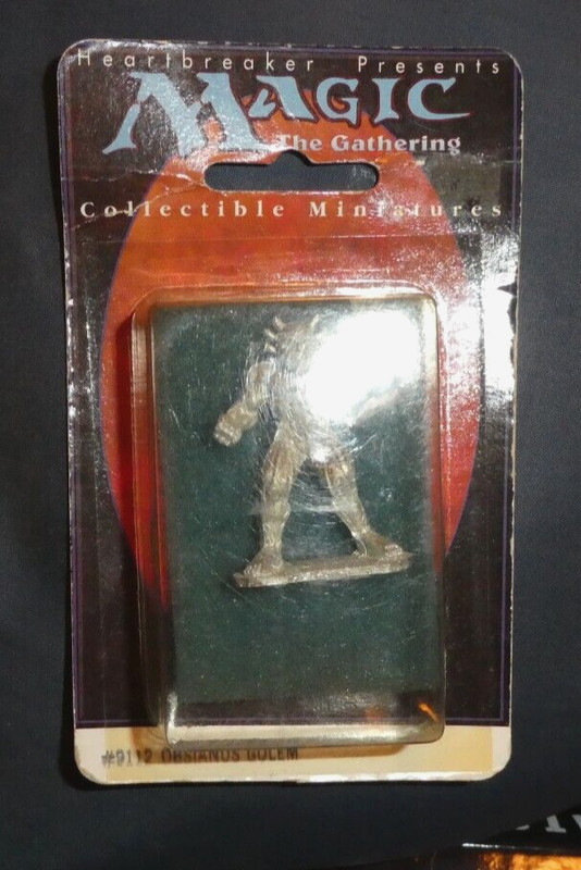 mini heartbreaker HHG '94 golem devil demon Miniature D&D obsianus MTG #9112 fig