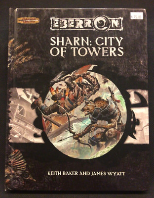 D&D 3.5 Edition - Eberron - Sharn: City of Towers - WOTC **GREAT PRICE**