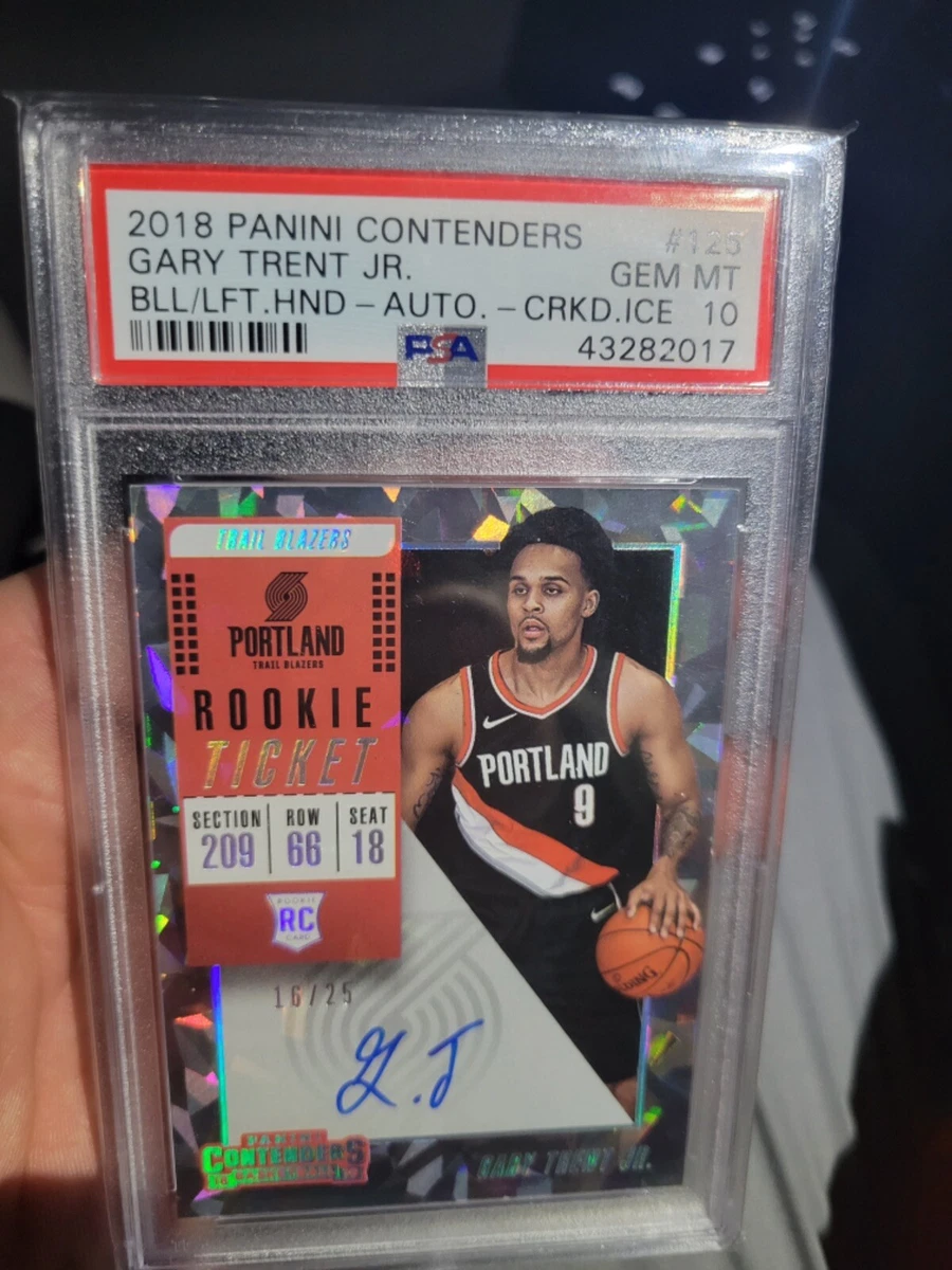 NBAカード　GARY TRENT JR. Auto choice Gary Trent Basketball Autographed Sports Trading Cards