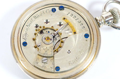 Reloj Bolsillo ELGIN 18s Modelo 4 Grado 88 Elgin Watch Illinois Watch Case Co - Imagen 7 de 9