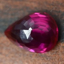 Extremely Rare Pink Sapphire Pear Cut 9.10 Ct NATURAL CERTIFIED Loose Gemstone