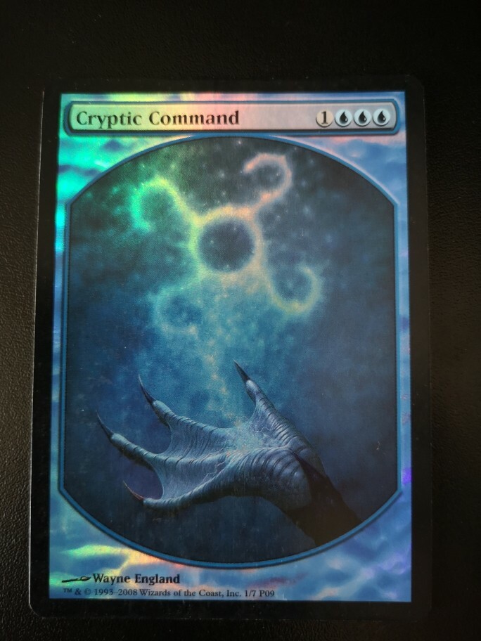 Cryptic Command - Full Art Promo Foil - Near Mint - MTG