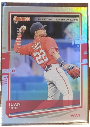 juan soto 2018 bowman scouts top 100 minor league card mlb