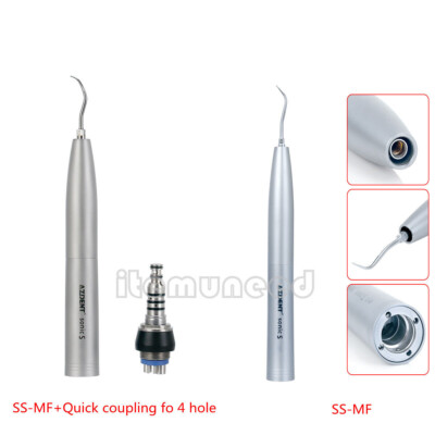 Dental Air Scaler Handpiece Sonic S SS-MF Quick Coupling With 3 Tips
