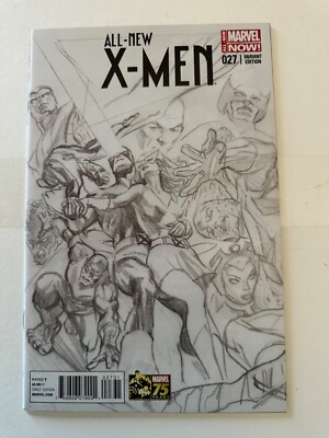 All-New X-Men #27 Sketch Cover LTD to 200 copies 1:300  1st Print NM- to NM+