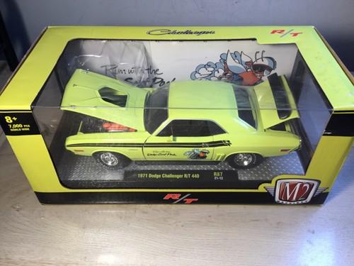 XRARE 1971 DODGE “SCAT PACK “ CHALLENGER R/T 440 Die Cast Car 1 of 7000 made!