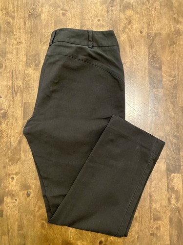 Chaus New York Black Tapered Pants 