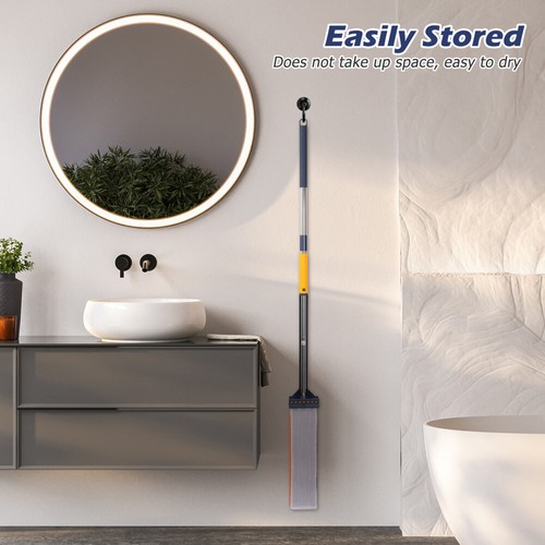 Profi Bodenwischer-Set Wischmop mit Teleskopstiel + 6pcs Ultra-Microfaserbezug - Bild 6 von 14