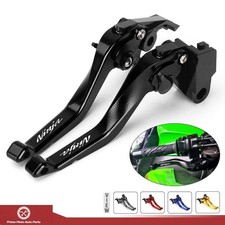 CNC Short Brake Clutch Levers For Kawasaki Ninja ZX14R 2018-2024 ZX-14R Handles